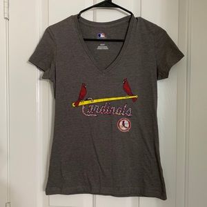 St. Louis cardinals vneck tee
